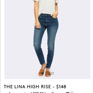Able Lina High-Rise skinny jeans
